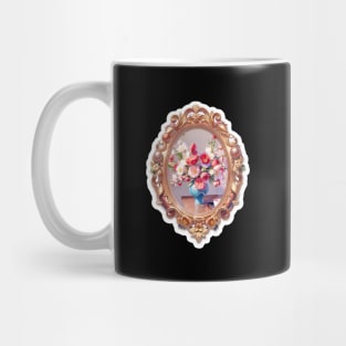 Oil painting flowers, Beautiful Flowers Mug